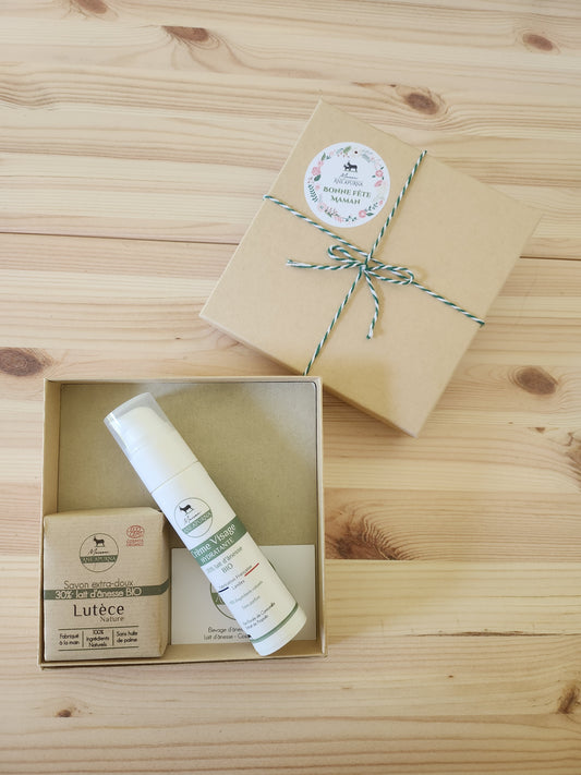 Coffret Cadeau Fête des Mère Soin visage au lait d'ânesse